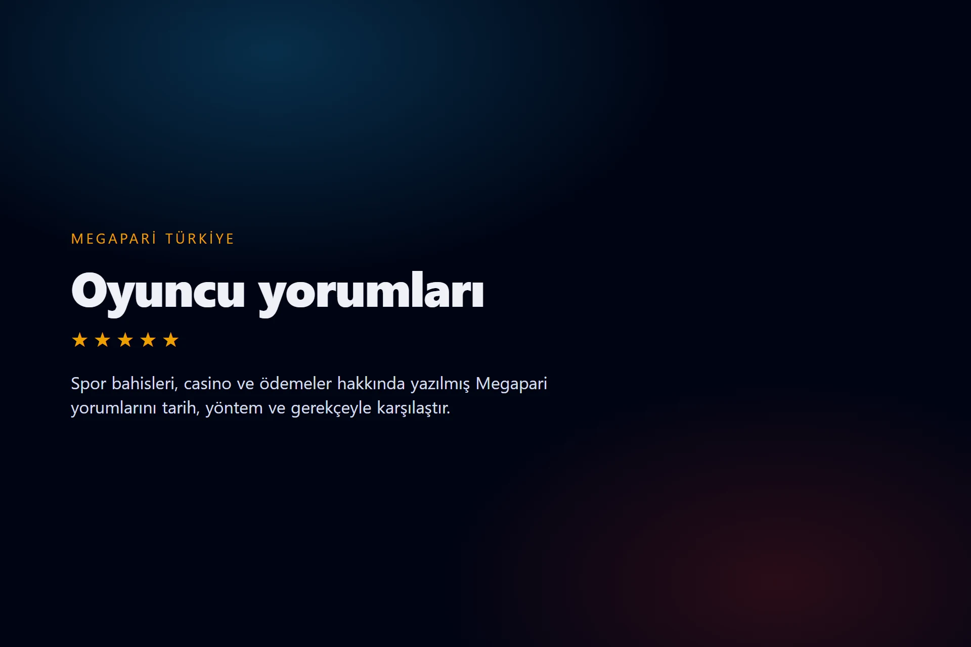 Ocene in reference o Megapari